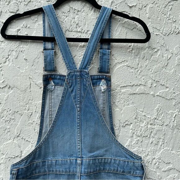 MADEWELL Denim Jeans Bib Overall Shortalls Womens Size XS - Picture 8 of 8